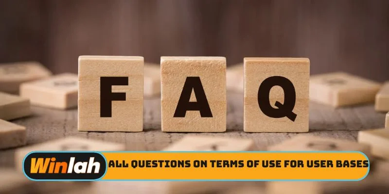 All questions on terms of use for user bases