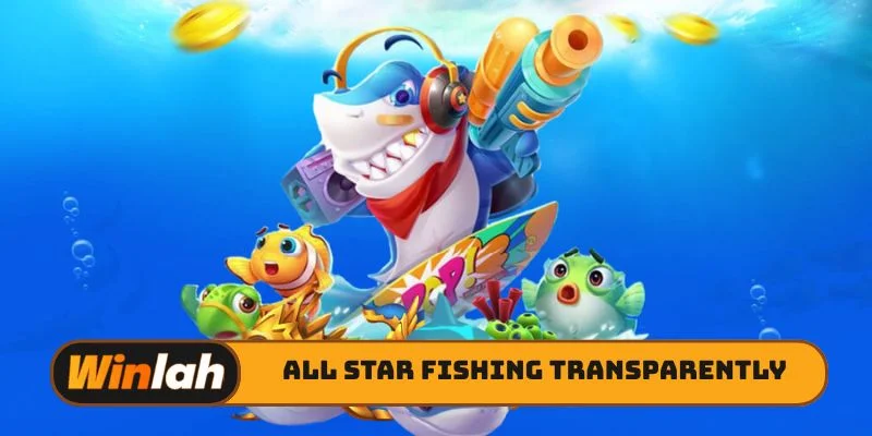 All star Fishing transparently