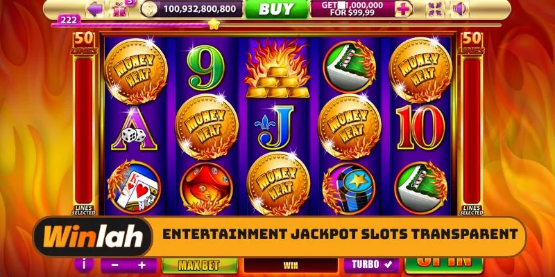 Entertainment jackpot slots transparent