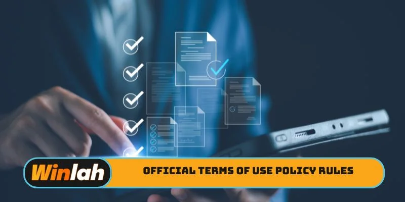 Official terms of use policy rules