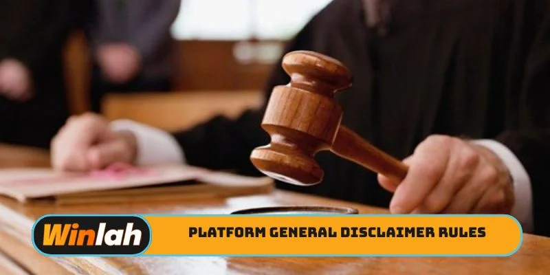 Platform general disclaimer rules