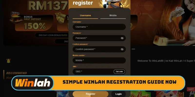Simple Winlah registration guide now