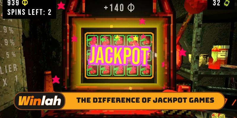 The difference of jackpot games